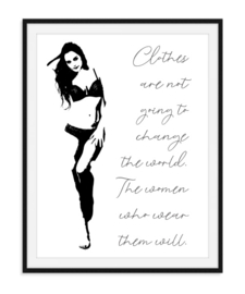 Women change the world - Poster