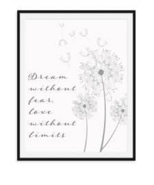 Dream without fear - poster