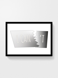 I can't - Poster