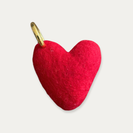 HEART LOVELY RED - 6CM