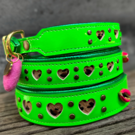 HALSBAND - MY VALENTINE GRAND IN GREEN