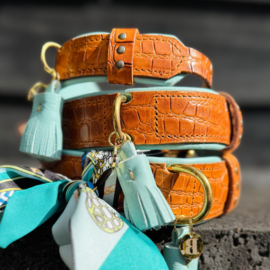 HALSBAND - HOT IN COGNAC BORA BORA