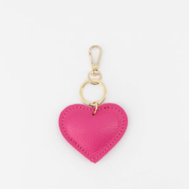 LEATHER HEART - ROZE