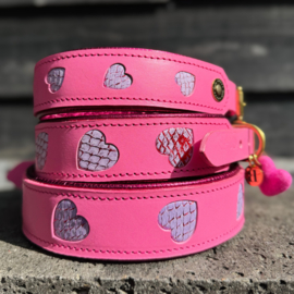 HALSBAND - LOVE RULES PINK