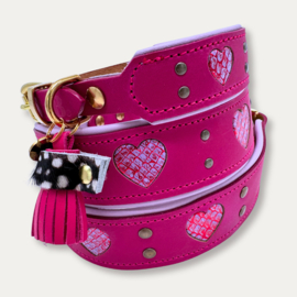 HALSBAND - MY VALENTINE PRETTIER IN PINK