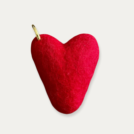HEART LOVELY RED - 9CM