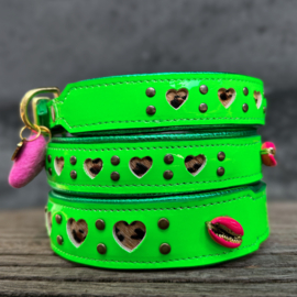HALSBAND - MY VALENTINE GRAND IN GREEN