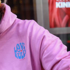 PINK HOODIE - DOGLOVE RULES