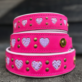 HALSBAND - MY VALENTINE PRETTIER IN PINK