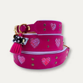 HALSBAND - MY VALENTINE PRETTIER IN PINK