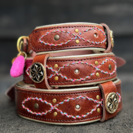 HALSBAND - BOHO TOUCH OF PINK