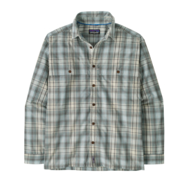 Patagonia L/S Island Hopper Shirt LONGSHORE: DYNO WHITE