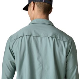 Patagonia L/S Self Guided Sun Shirt - GUMTREE GREEN