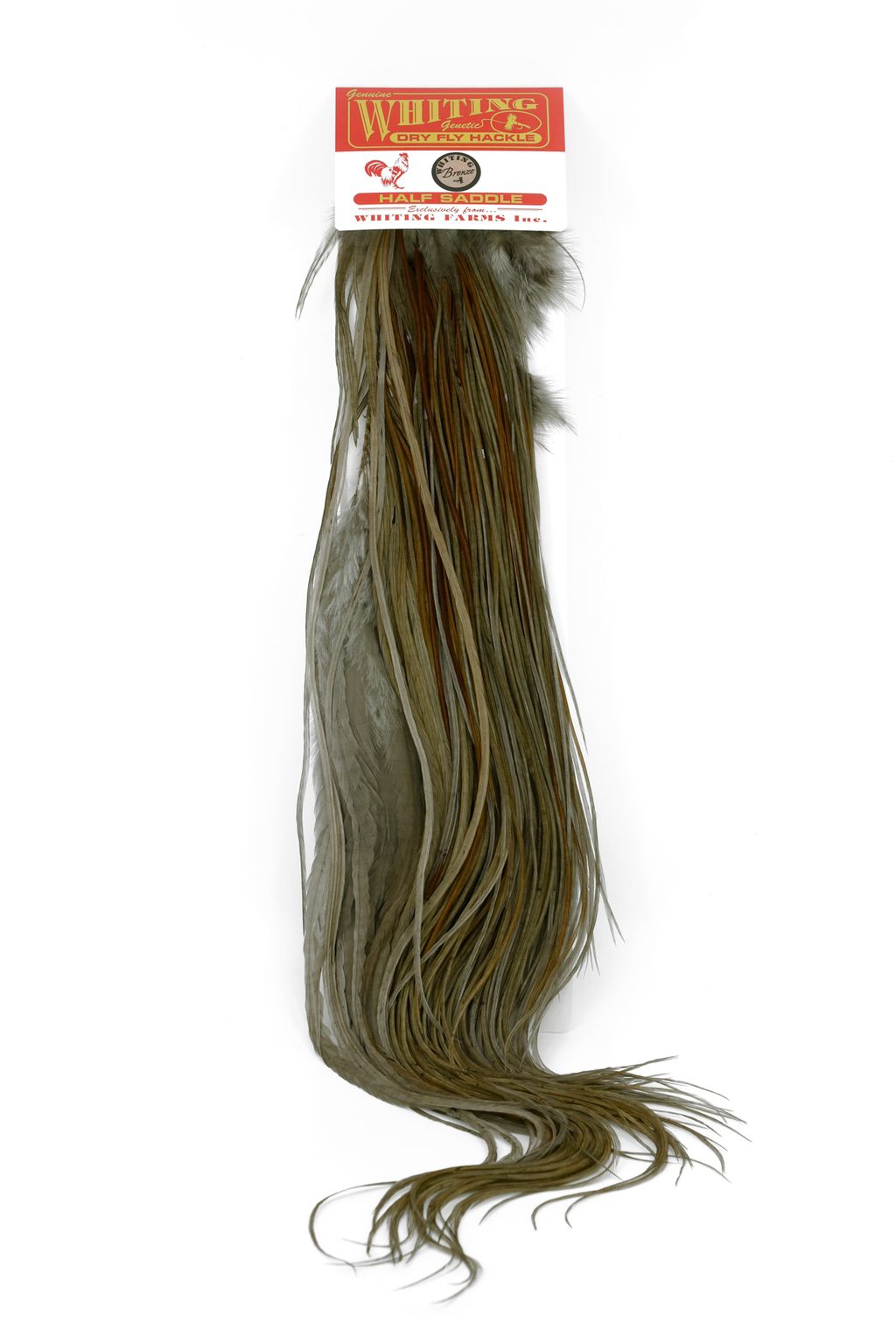 Whiting Half Saddle Midge  Bronze