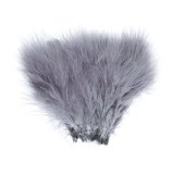 Marabou Shad Gray