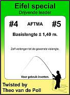 Theo van de Poll Twisted Leader Eifel Special #4/5  lengte +- 1.40mtr