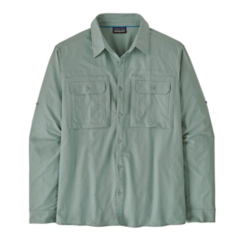 Patagonia L/S Self Guided Sun Shirt - Thermal Blue