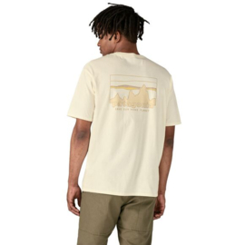 Patagonia '73 Skyline Organic T-Shirt Birch White