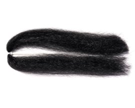 Synthetic Pike Hair Black