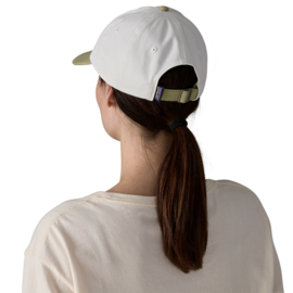 Patagonia Fitz Roy Icon Trad Cap TEXT LOGO: BIRCH WHITE/GUMTREE GREEN