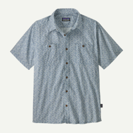 Patagonia Back Step Shirt (Mountain Breeze/Still Blue)
