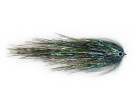 Synthetic  Pike Flasher  3/0 Silver Grey