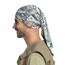 BUFF® Angler CoolNet UV® LAKE RIVER MULTI - Nekwarmer