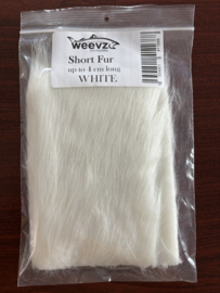 WEEVZ Fur Short White