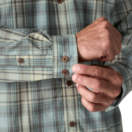 Patagonia L/S Island Hopper Shirt CROSSWEAVE: BLUE SAGE