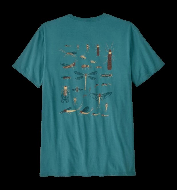 Patagonia Buggy Organic T-Shirt - Wetland Blue