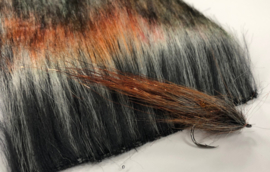Elbi Fur Long Rainbow Tip