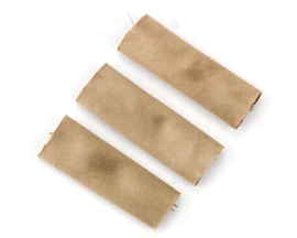 Traun River Stripfingers 3stuks  Beige