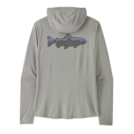 Patagonia Cap Cool Sun Hoody – Fitz Roy Trout - CRISP GREY