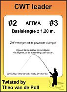 Theo van de Poll Twisted Leader CWT Leader #2/3  lengte +- 1.20mtr