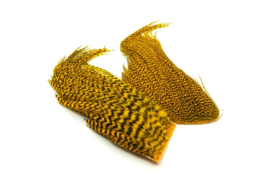 Whiting Bugger Pack Grizzly dyed Yellow