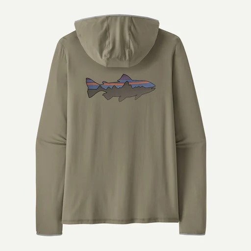 Patagonia Tropic Comfort Natural Graphic Hoody River Rock Green