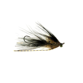 Trout Spey Bugger  (Black/Olive ) #6