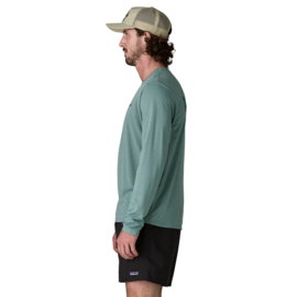 Patagonia L/S Cap Cool Daily Shirt – Fitz Roy Trout - Blue Sage/Light Blue Sage