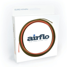 Airflo Euro Nymph 0.60mm olive/fl. Orange
