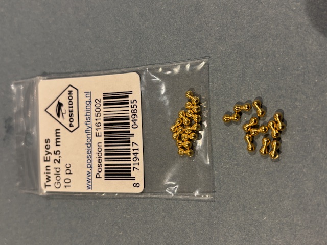 Poseidon TWIN EYES  2.5mm Gold