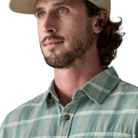 Patagonia L/S LW Fjord Flannel Shirt Builder: Weathered Stone
