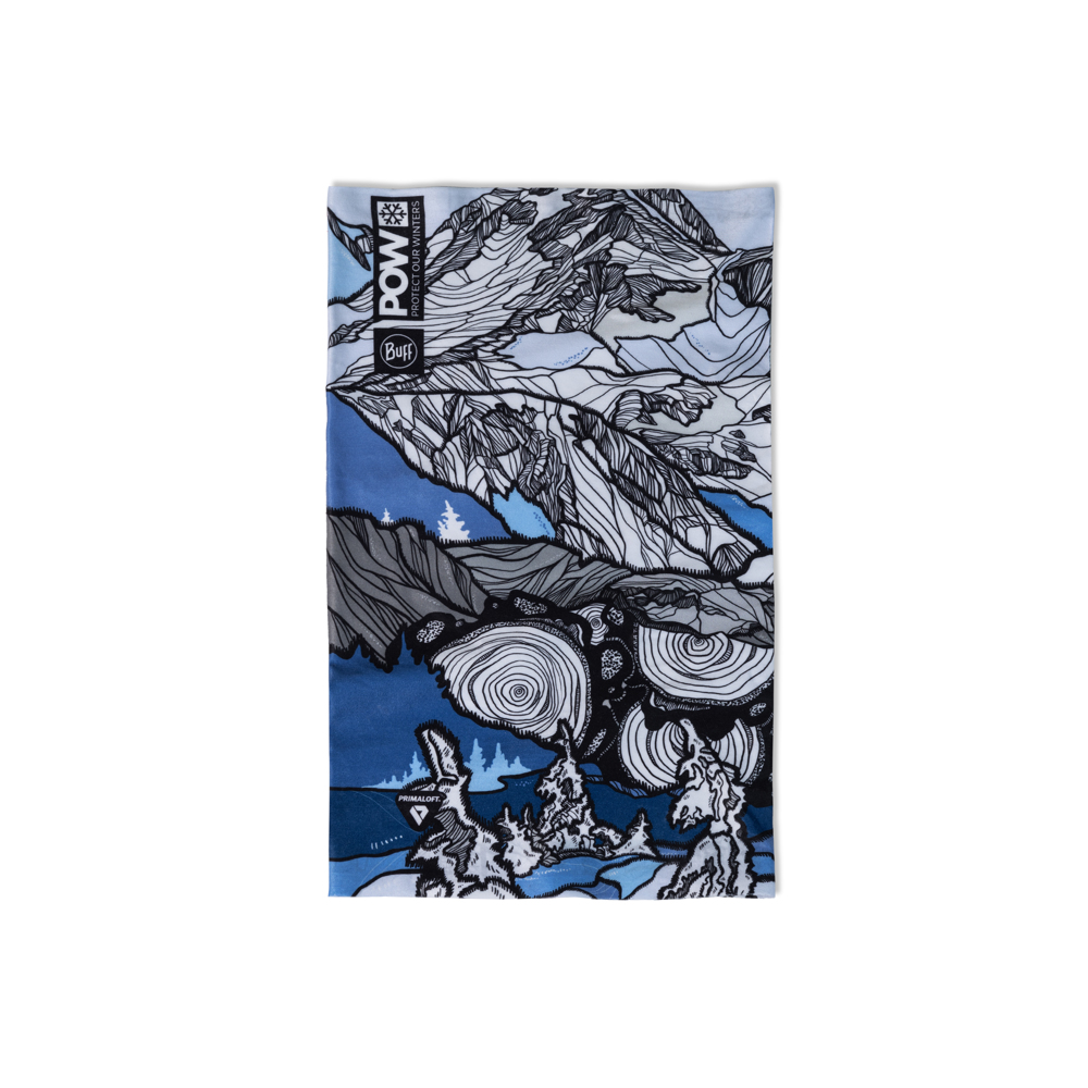 BUFF© Thermonet POW FRIST BLUE - Nekwarmer - Youth