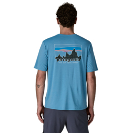 Patagonia Cap Cool Daily Shirt – ’73 Skyline - SHORE BLUE