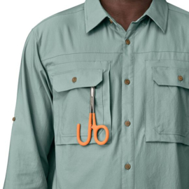 Patagonia L/S Self Guided Sun Shirt - North Fork: River Rock Green