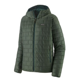 Patagonia Nano Puff Fitz Roy Trout Hoody Old Growth Green