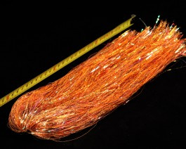 Magnum Sparkle Hair, Hot Orange