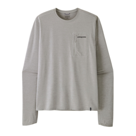 Patagonia Long Sleeve Cap Cool Sun Shirt – Fitz Roy Trout - Crisp Grey/Salt Grey
