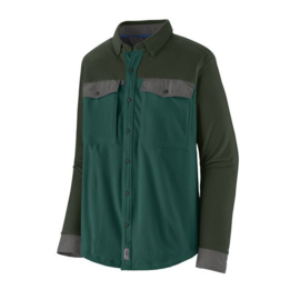 Patagonia L/S Early Rise Snap Shirt – Cascade Green