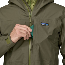 Patagonia M's Boulder Fork Rain Jacket - Smolder Blue