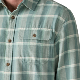 Patagonia L/S LW Fjord Flannel Shirt Builder: Weathered Stone